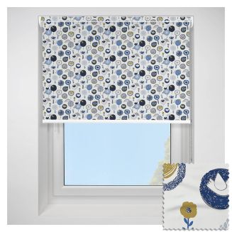 Open Cassette 40mm Birdsong Daybreak Roller Blind
