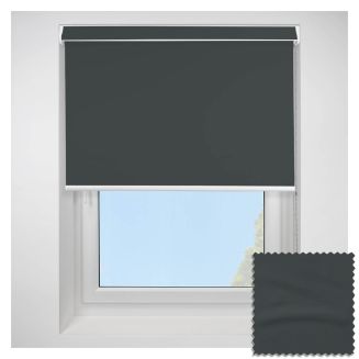 Open Cassette 70mm Banlight Duo Fr Blackout Anthracite Roller Blind