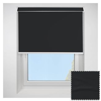 Open Cassette 70mm Banlight Duo Fr Blackout Black Roller Blind