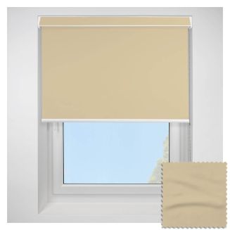 Open Cassette 70mm Banlight Duo Fr Blackout Linen Roller Blind