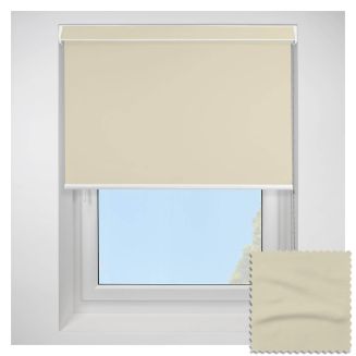 Open Cassette 70mm Banlight Duo Fr Blackout Vanilla Roller Blind