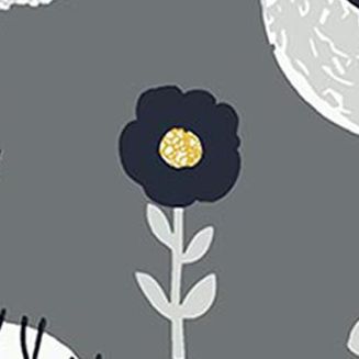 Open Cassette 70 Birdsong Midnight Roller Blind  