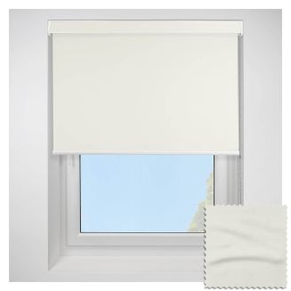 Open Cassette 70mm Ex Lite Blackout Snow Roller Blind