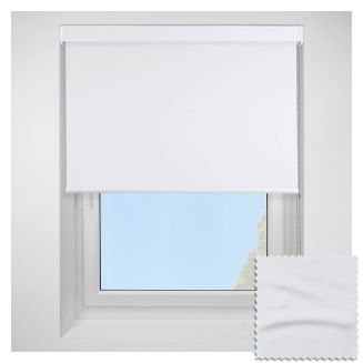 Open Cassette 70mm Ex Lite Blackout White Roller Blind