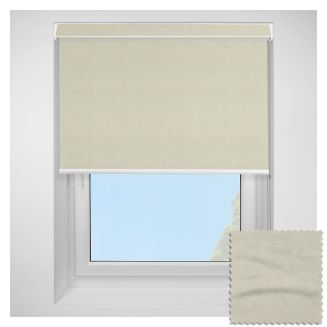 Open Cassette 70mm Reflection Fr Blackout Ecru Roller Blind