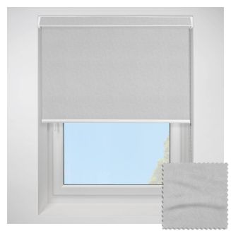 Open Cassette 70mm Reflection Fr Blackout Silk Roller Blind