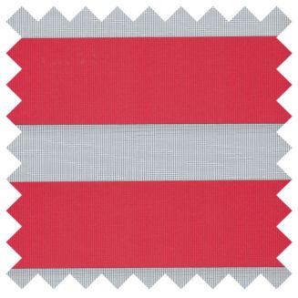 Senses Mirage Allure Scarlet Roller Blind With White Cassette