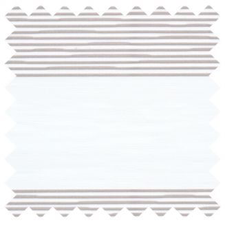 Senses Mirage Aura Silver Roller Blind With White Cassette