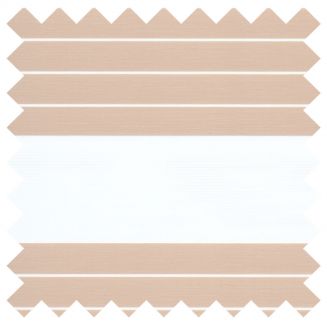 Senses Mirage Balance Peach Roller Blind With White Cassette