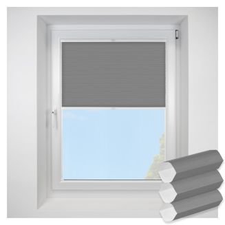 astoria1 Charcoal FITtoFRAME Honeycomb Pleated Blind