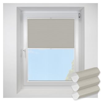 astoria1 Desert Sand FITtoFRAME Honeycomb Pleated Blind