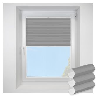 astoria1 Slate FITtoFRAME Honeycomb Pleated Blind