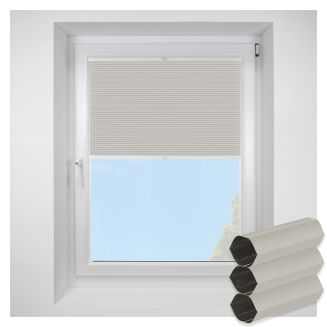 Blenheim Blackout White Mist FITtoFRAME Honeycomb Pleated Blind