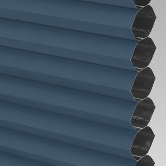 Blenheim Blackout Indigo FITtoFRAME Honeycomb Pleated Blind