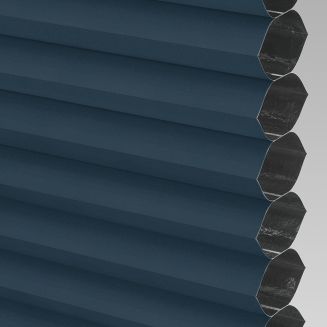 hudson1 Royal Blue FITtoFRAME Honeycomb Pleated Blind