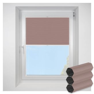 Lexington Blackout orchid FITtoFRAME Honeycomb Pleated Blind