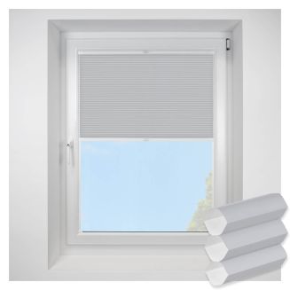 Lexington Dove Grey FITtoFRAME Honeycomb Pleated Blind