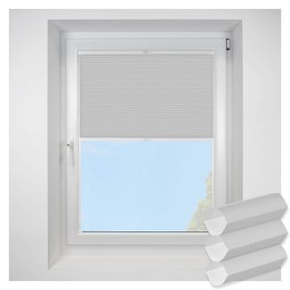 Soho Oyster FITtoFRAME Honeycomb Pleated Blind