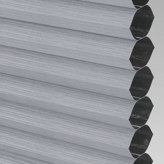 Tribeca Blackout Grey Dawn FITtoFRAME Honeycomb Pleated Blind