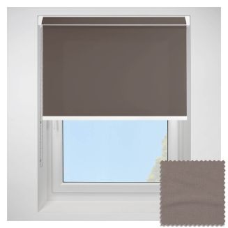Polaris Cocoa Grip Fit Roller Blind