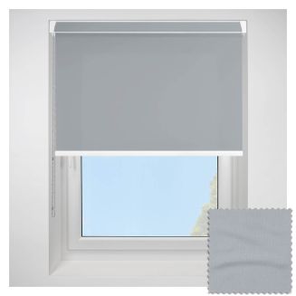 Polaris Grey Grip Fit Roller Blind