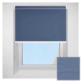 Polaris Navy Grip Fit Roller Blind