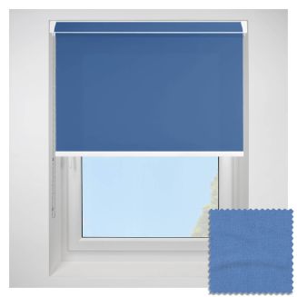 Polaris Royal Blue Grip Fit Roller Blind