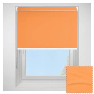 Polaris Tangerine Grip Fit Roller Blind