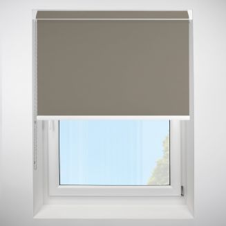 Polaris Blackout Taupe Grip Fit Roller Blind