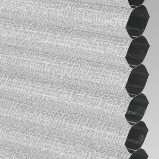 Intu Hive Matrix Blackout Silver Pleated Blind