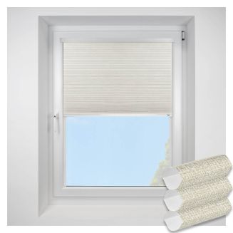 Intu Hive Matrix Cream Pleated Blind