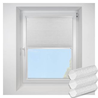 Intu Hive Matrix Silver Pleated Blind