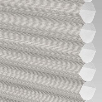 Intu Hive Silkweave Elephant Pleated Blind With White Cassette