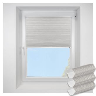 Intu Hive Silkweave Elephant Pleated Blind With White Cassette