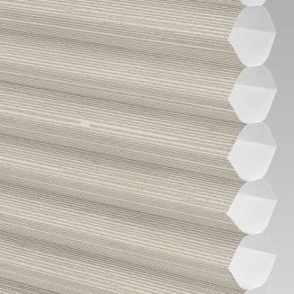 Intu Hive Silkweave Hills Pleated Blind With White Cassette