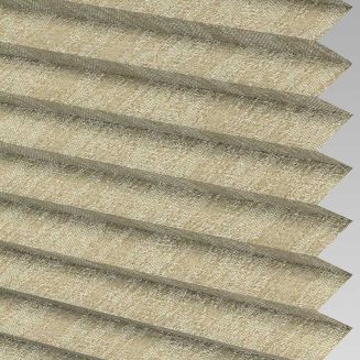 Intu Micro Radiance Asc Metallic Bronze Pleated Blind