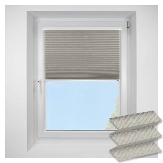 Intu Cactus Asc Eco Stone Grey Pleated Blind
