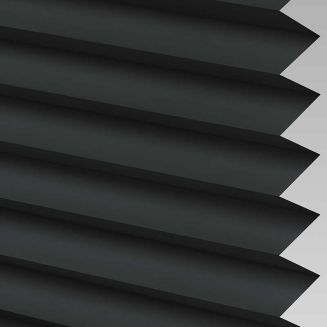 Intu Infusion Asc Black Pleated Blind With Gunmetal Cassette