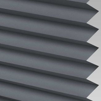 Intu Infusion Asc Charcoal Pleated Blind With Gunmetal Cassette