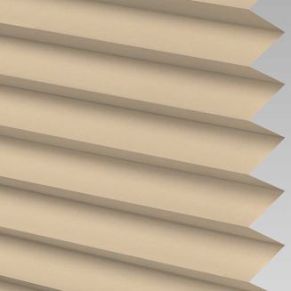 Intu Infusion Asc Beige Pleated Blind With Gunmetal Cassette