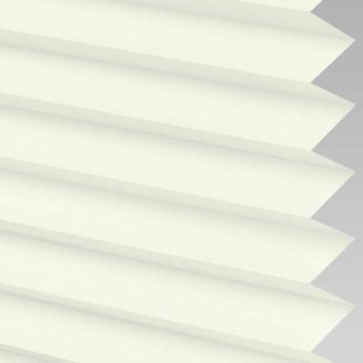Intu Infusion Asc Cream Pleated Blind With Gunmetal Cassette