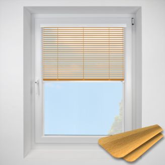 Intu Venetian Wood Effect Beech Venetian Blind