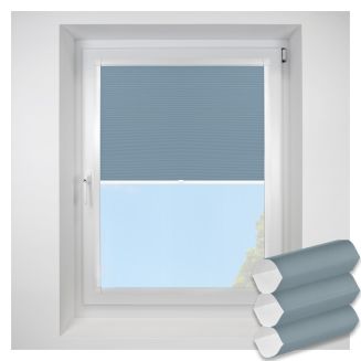 Celeste Cornflower Blue Perfect Fit Pleated Blinds