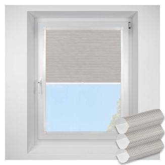 Hive Silkweave Elephant Perfect Fit Pleated Blind