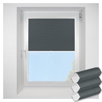 Hive Telia Onyx Perfect Fit Pleated Blinds