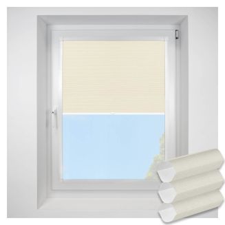 Hive Telia Oyster Perfect Fit Pleated Blinds