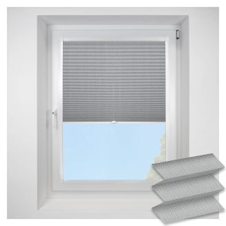Calia Asc Fr Charcoal Perfect Fit Pleated Blind