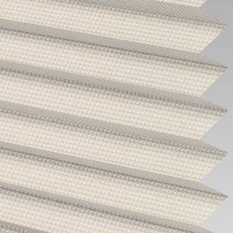Hemp Asc Biscotti Perfect Fit Pleated Blinds