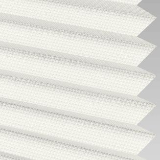 Hemp Asc Porcelain Perfect Fit Pleated Blinds