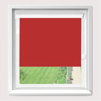 Chain Operated Banlight Duo FR Scarlet Perfect Fit Roller Blind  